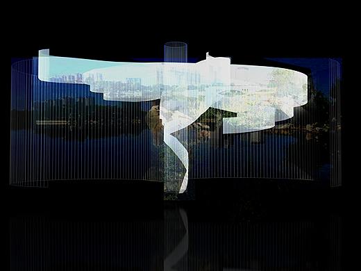 曲線紗幔/科技館/沉浸式（個人主頁-ZNTE5OTYwOTY=） - 展陳設(shè)計 - 站酷設(shè)計師山讓原創(chuàng)素材 - 站酷ZCOOL