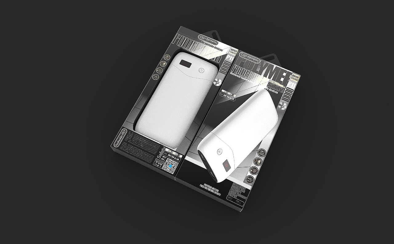 01充电宝移动电源包装设计