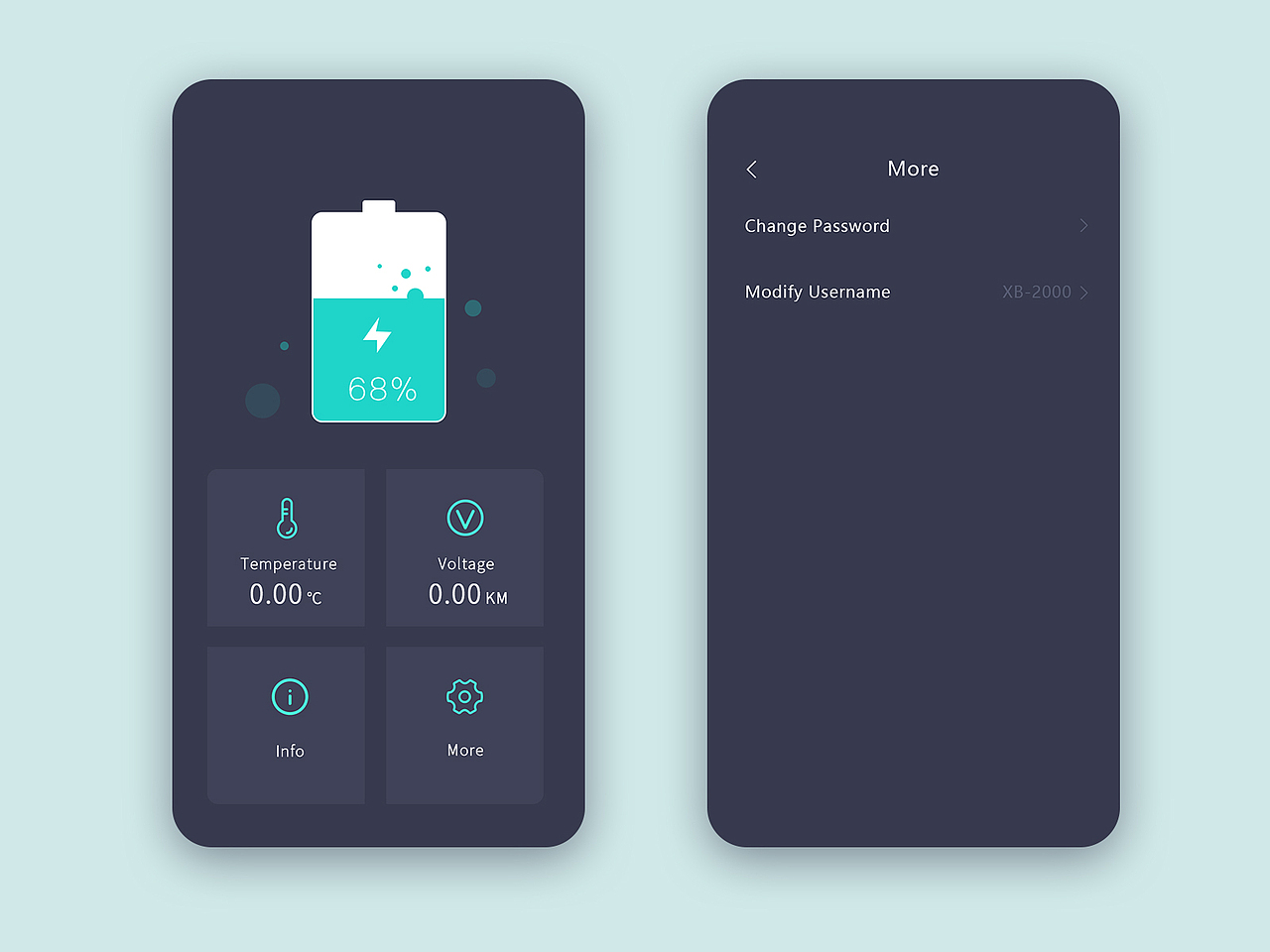 电池蓝牙管理APP（图ZMTgwOTY3NzYw） - APP界面 - 站酷设计师Hulk_z原创素材 - 站酷ZCOOL