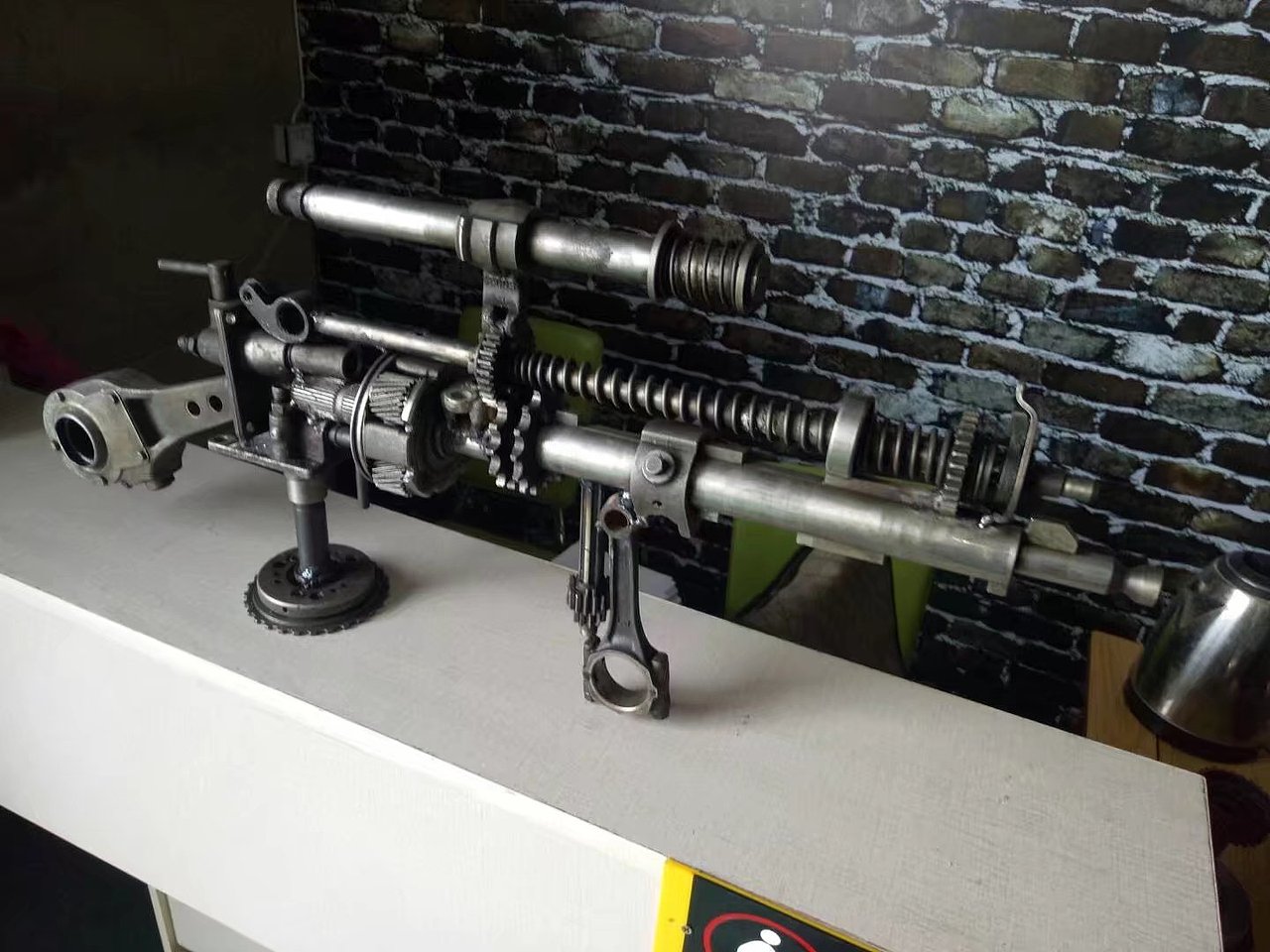 铁艺摆件 机车铁艺雕塑重金属朋克风（图ZMTA2NTI3MTQw） - 工艺品设计 - 站酷设计师zhinanzhen原创素材 - 站酷ZCOOL