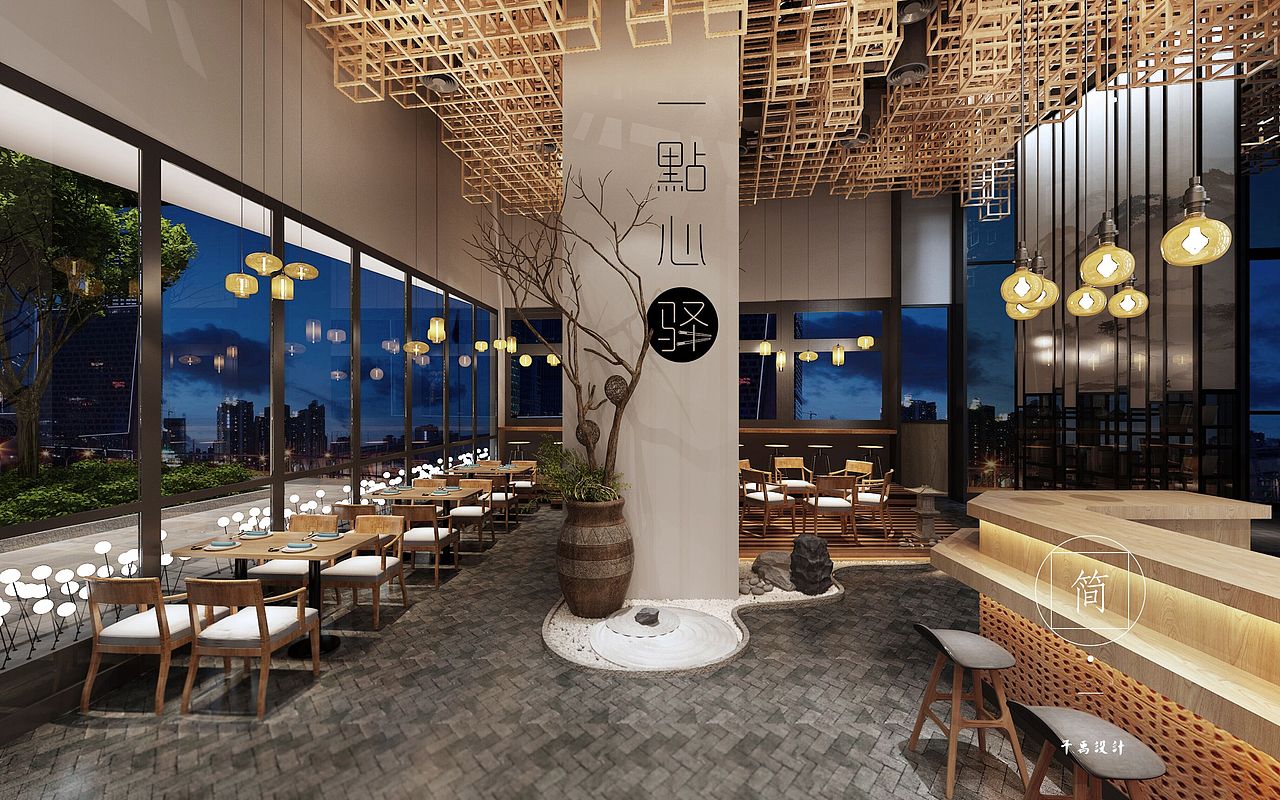 一点心驿（图ZMTU0ODY3Mjgw） - 家装设计 - 站酷设计师千禹设计原创素材 - 站酷ZCOOL