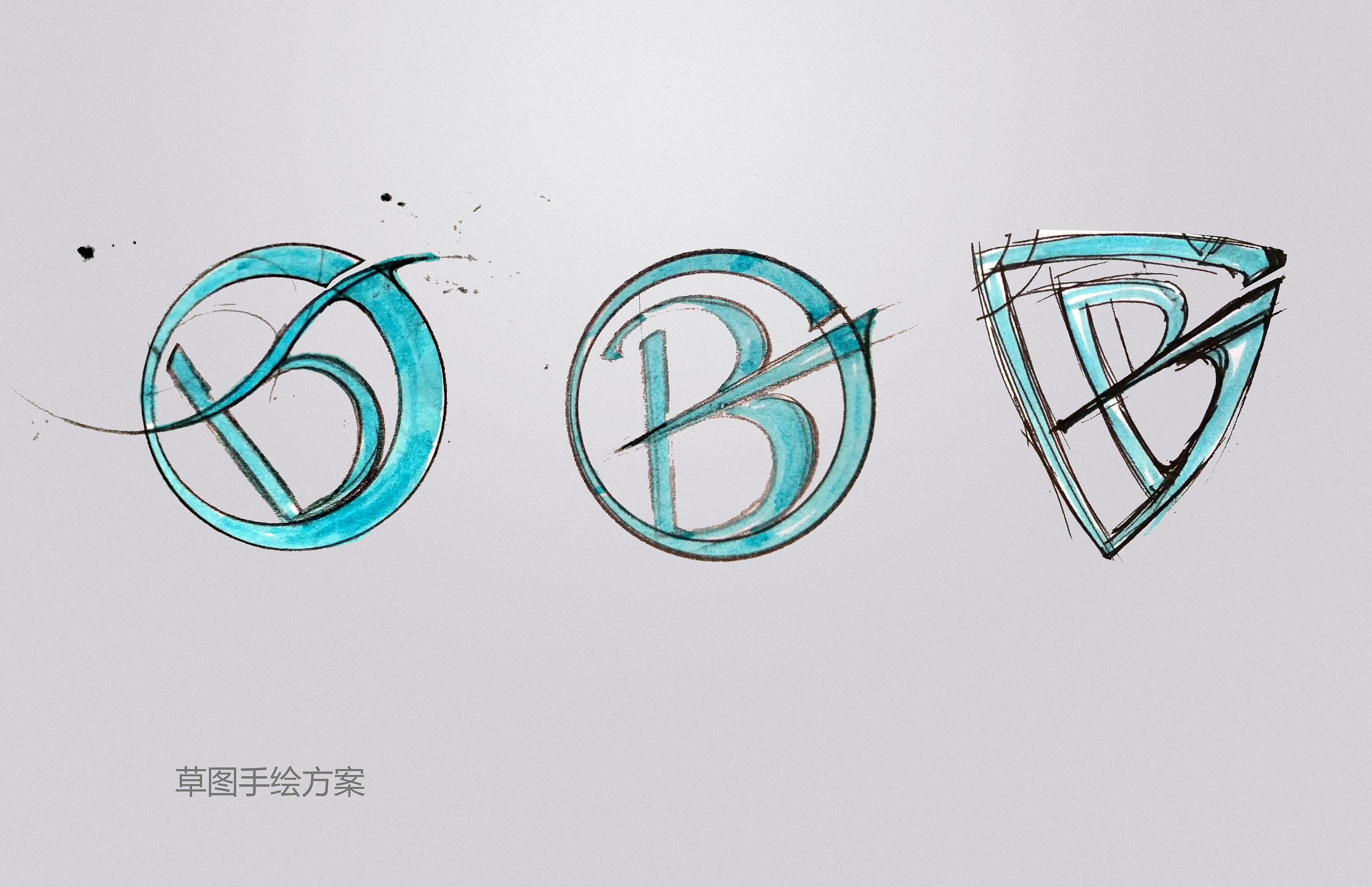 博郡汽车品牌logo设计