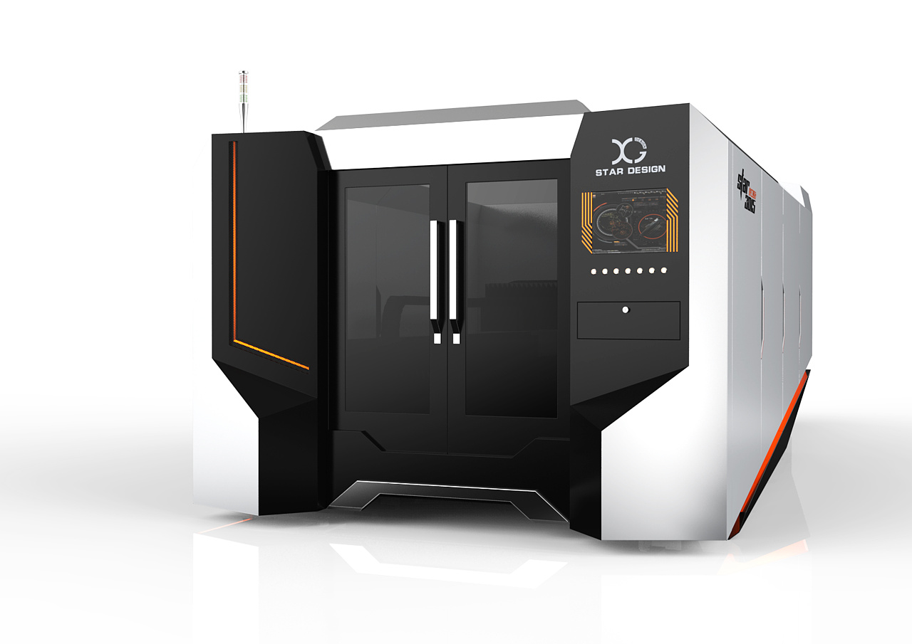 工业之美-钣金产品设计之激光切割机 红星奖|工业/产品|工业用品/机械