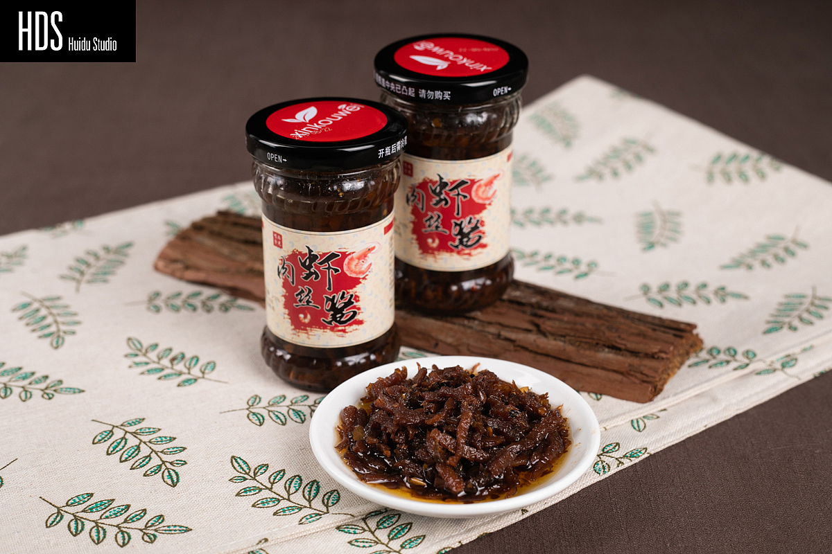 虾酱产品图片+视频拍摄+详情页制作
