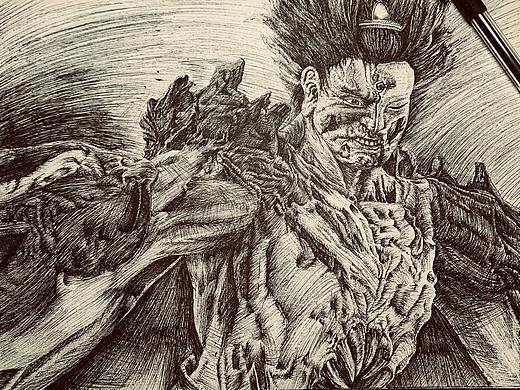 赤發(fā)鬼&只狼（個人主頁-ZNTc2OTQ3MDA=） - 創(chuàng)作習作 - 站酷設計師李路聞原創(chuàng)素材 - 站酷ZCOOL