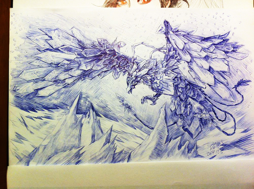 冰晶凤凰 — 不死鸟(艾尼维亚)