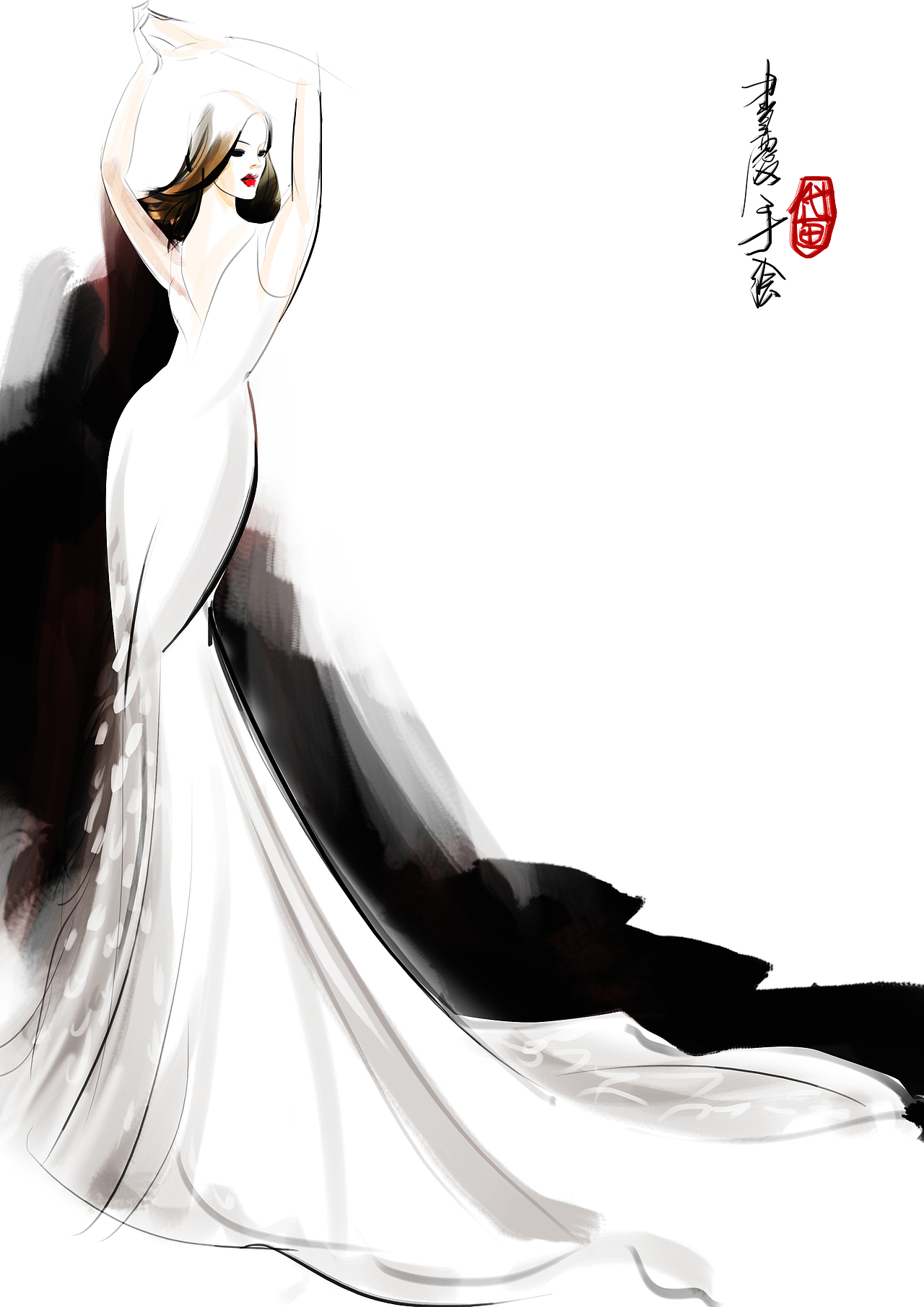 服装设计师手撕这样的图稿很爽吗？（图ZMjQ5NzMwMjk2） - 商业插画 - 站酷设计师Z80899919原创素材 - 站酷ZCOOL