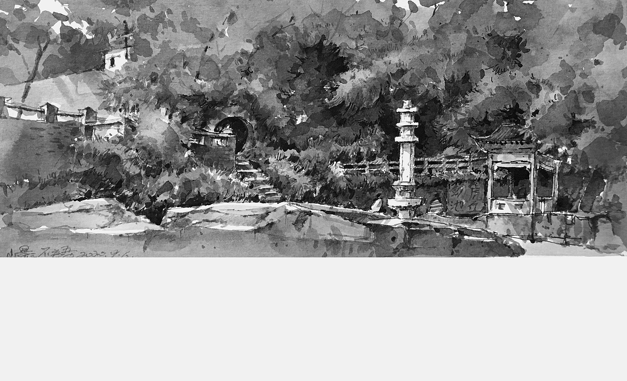 钢笔淡墨-苏州记录