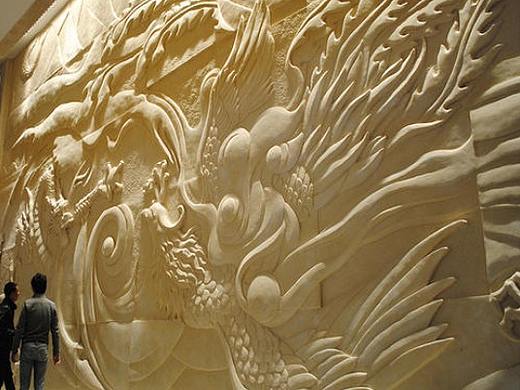 浮雕壁画制作方法