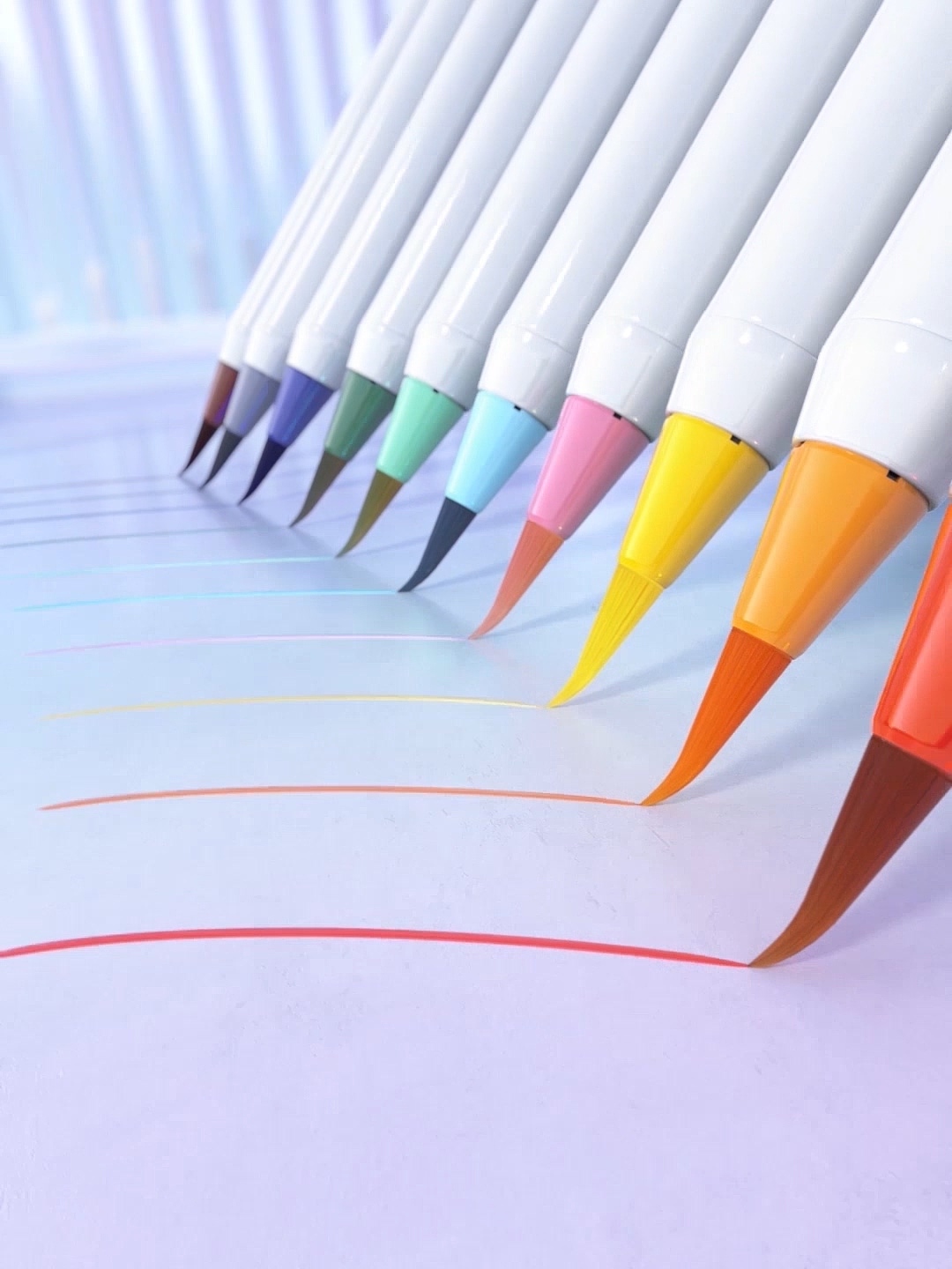 如懿 彩色新毛笔