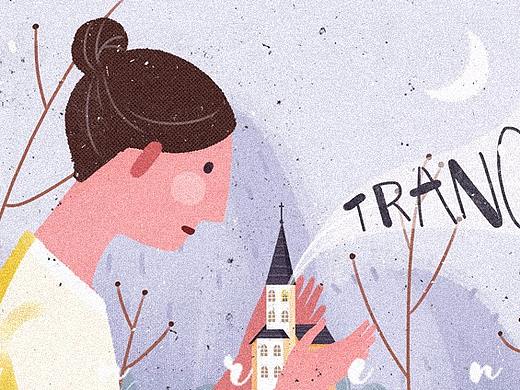 《四宮格》（個人主頁-ZMzkwNTY2OTY=） - 商業(yè)插畫 - 站酷設(shè)計師爆甜茶原創(chuàng)素材 - 站酷ZCOOL