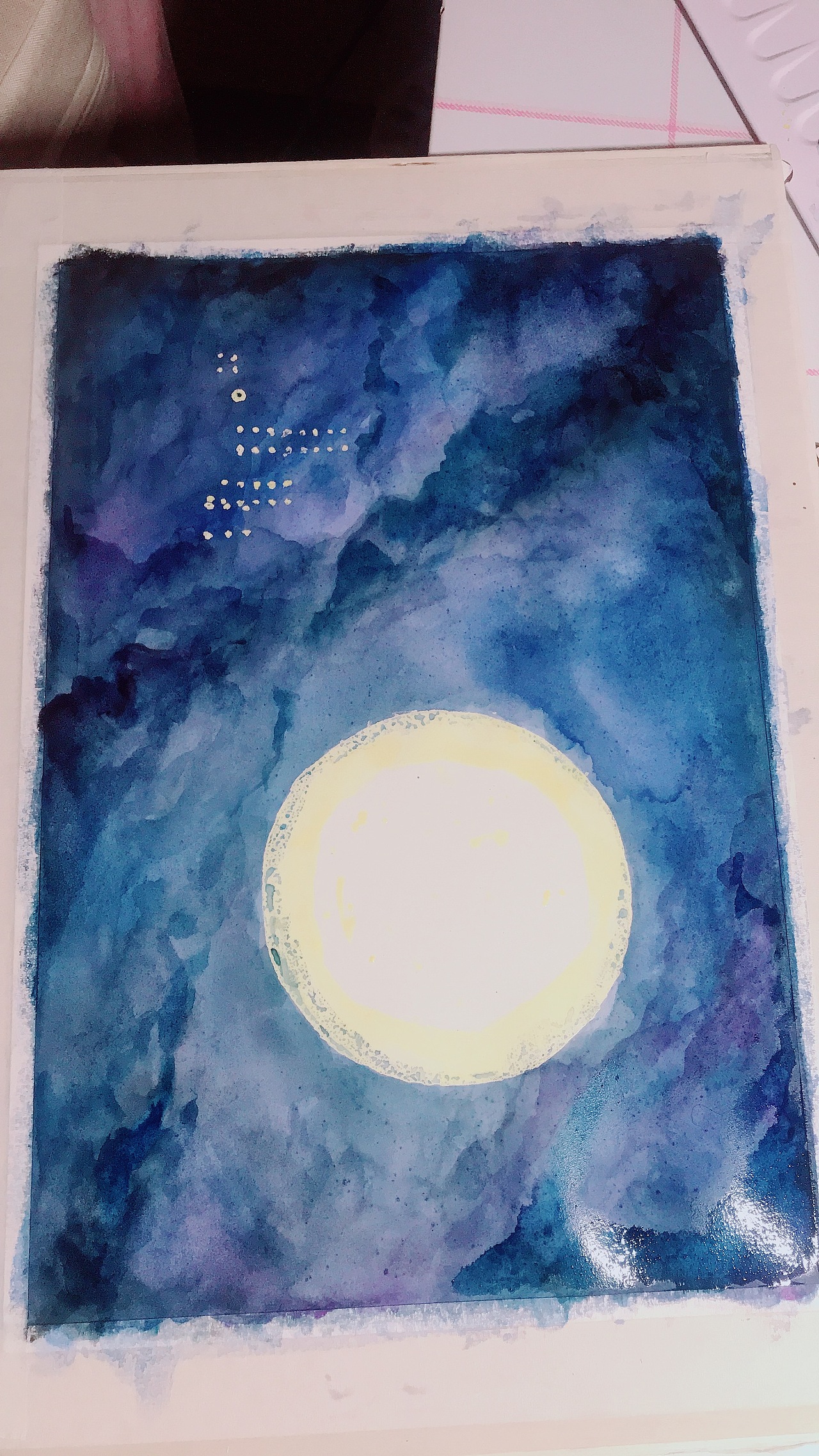 8k水彩星空步骤