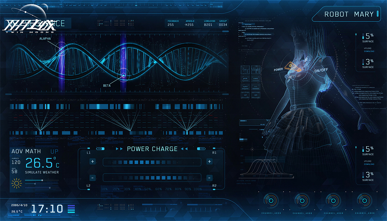 科幻电影 游戏ui设计| 持续更新