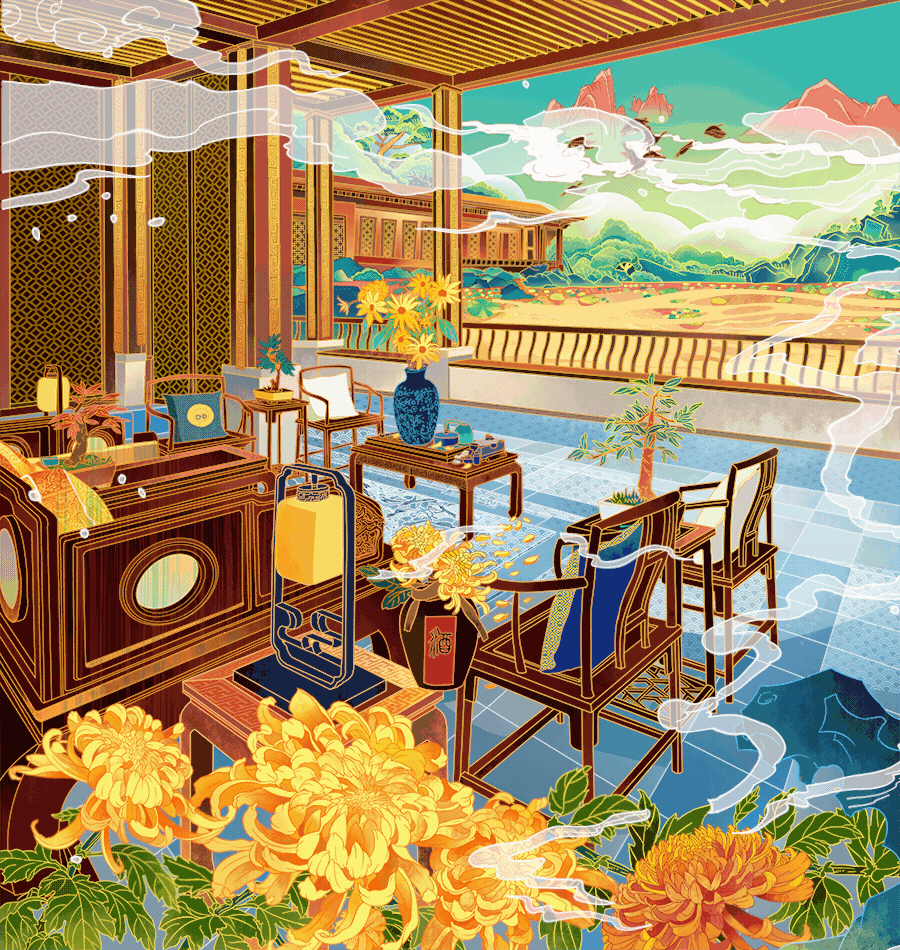 24节气+节日图泰禾（图ZMjM5MTYzMDYw） - 商业插画 - 站酷设计师C君_Children原创素材 - 站酷ZCOOL