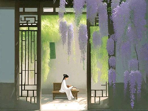 清明 | 紫藤花开