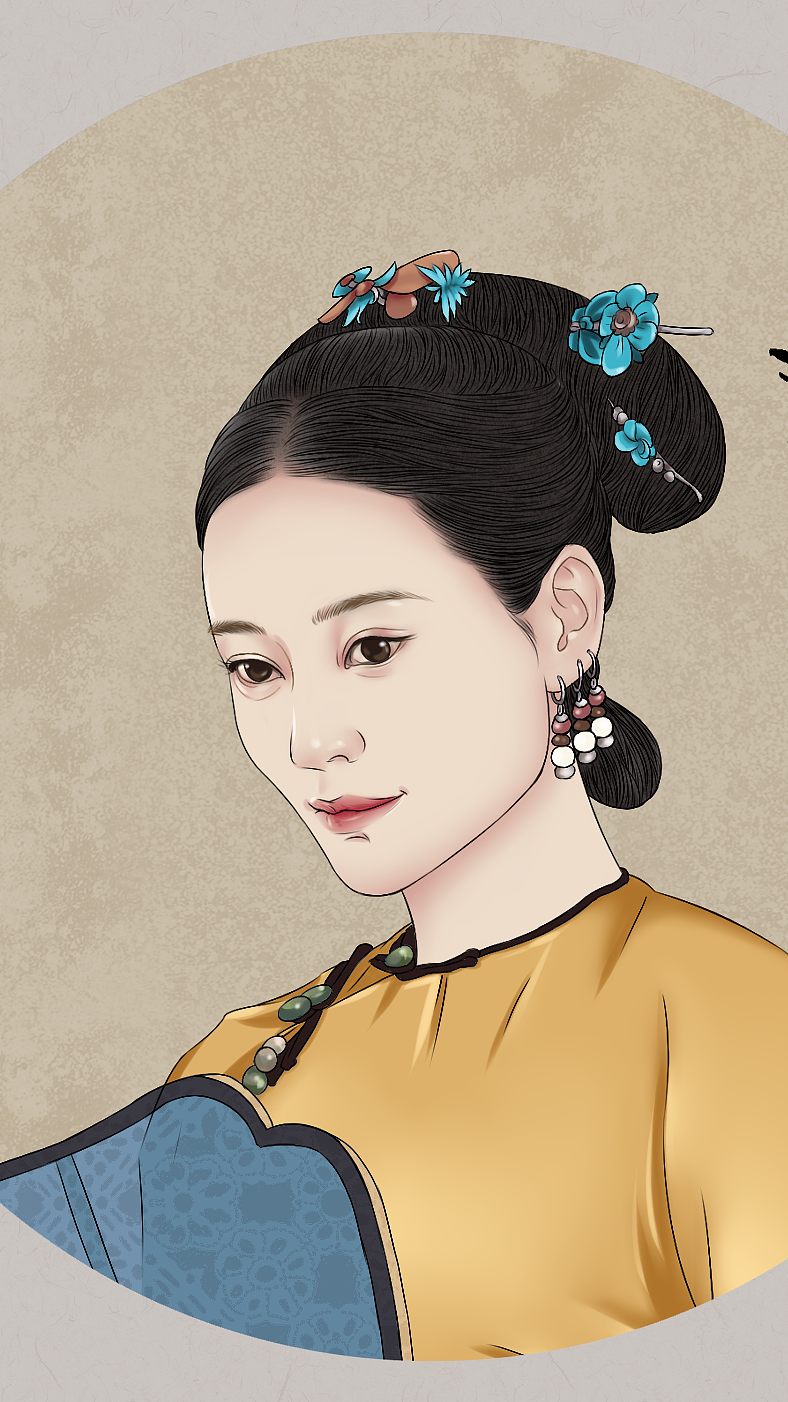 《延禧攻略》工笔人物板绘