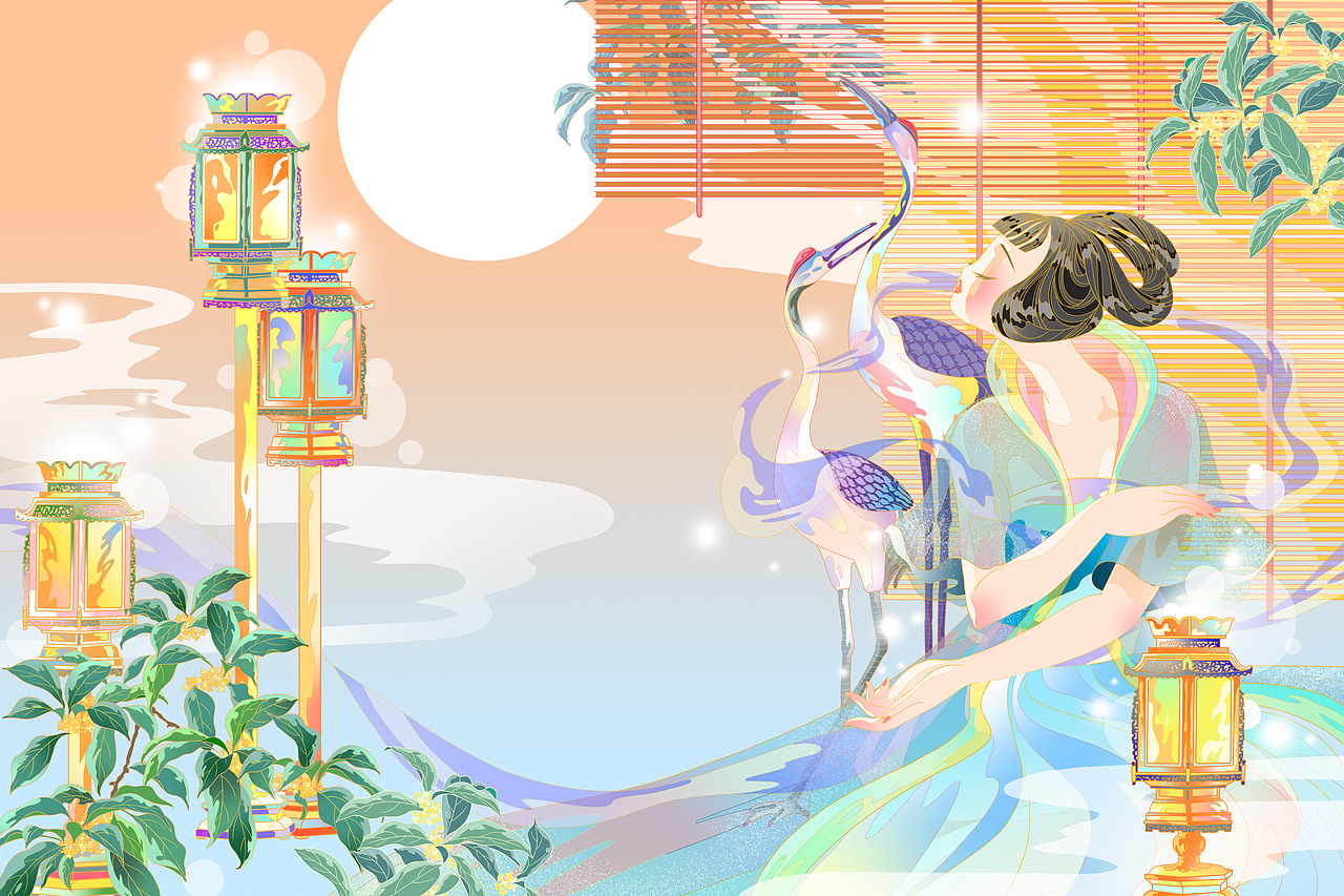 暑假的练习（图ZMjY4MjAzMDI4） - 商业插画 - 站酷设计师六咩咩原创素材 - 站酷ZCOOL