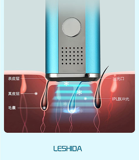 冰点脱毛仪、|详情设计|主图视频拍摄