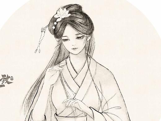 黑白水墨系列（个人主页-ZNDgwMTY5NzY=） - 商业插画 - 站酷设计师绯晚不晚原创素材 - 站酷ZCOOL