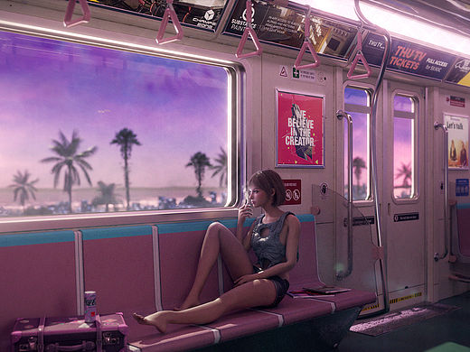 落日末班車（個(gè)人主頁(yè)-ZNjY4OTcyMDA=） - 場(chǎng)景 - 站酷設(shè)計(jì)師ZE_JASON原創(chuàng)素材 - 站酷ZCOOL