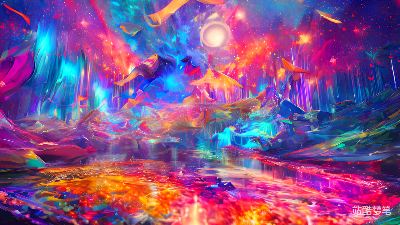 #站酷梦笔#抽象 超梦幻 超现实  超浪漫  超细节