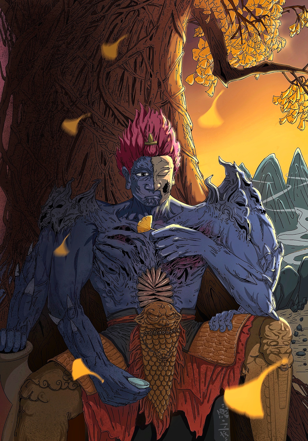 刺杀小说家—赤发鬼