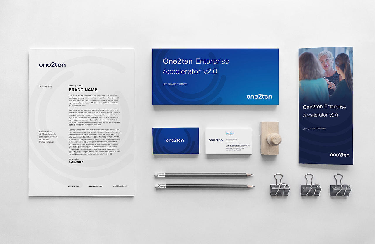 案例|One2ten品牌形象设计（图ZODI5MjY2NjA=） - 品牌 - 站酷设计师太享设计公园原创素材 - 站酷ZCOOL