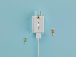 品牌案例丨臺電充電頭小人微縮場景