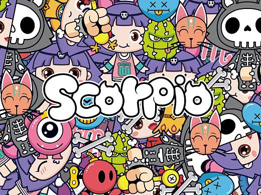 天蝎小魔女（個(gè)人主頁(yè)-ZNDU2NjAxMDg=） - 創(chuàng)作習(xí)作 - 站酷設(shè)計(jì)師meme的小乖乖寵物原創(chuàng)素材 - 站酷ZCOOL