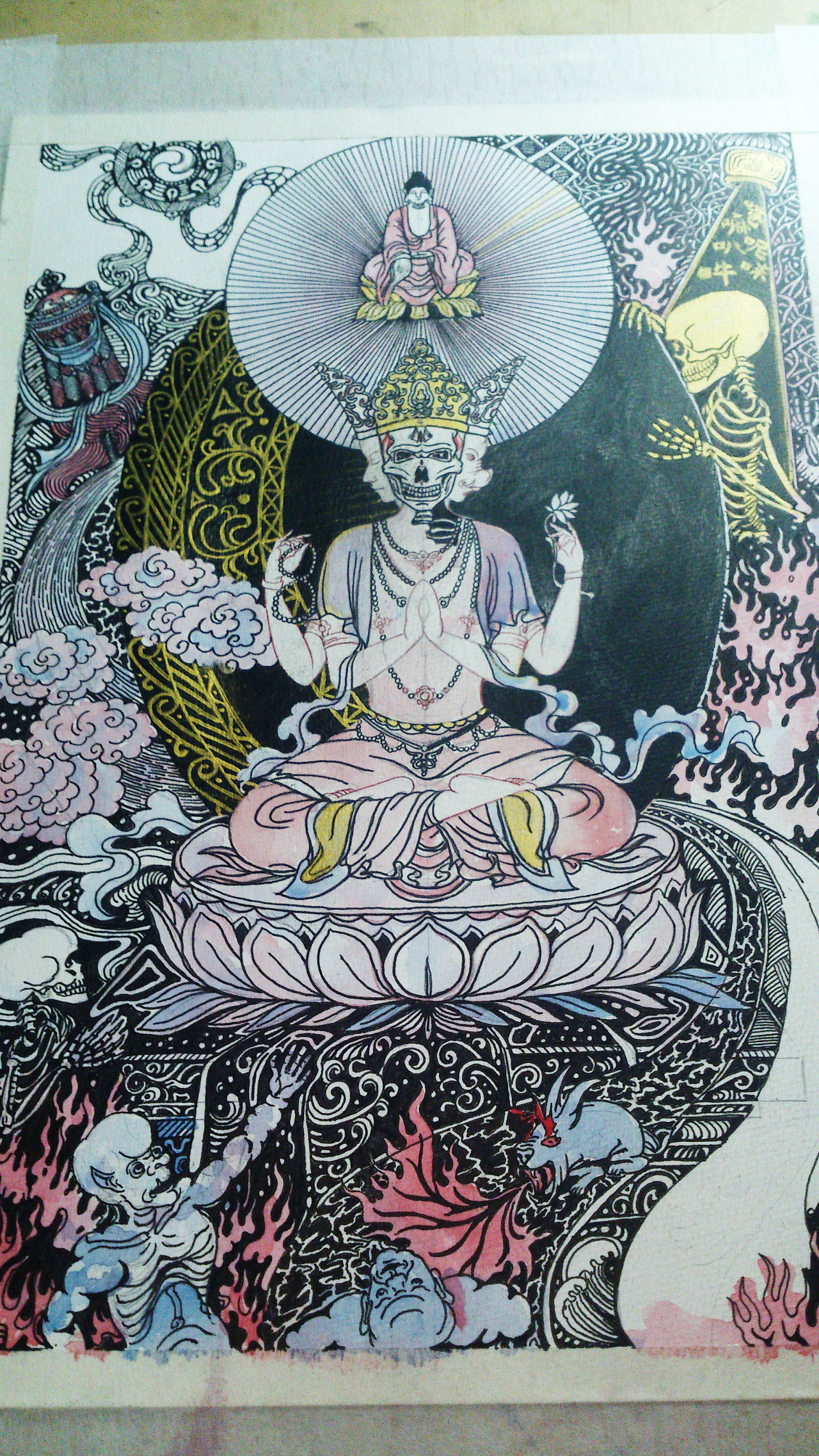 菩萨之怒明王像