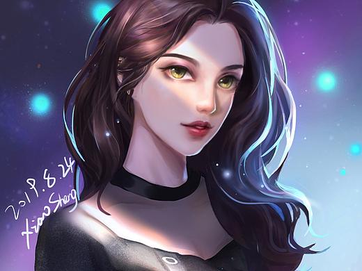 CG人设半身创作（个人主页-ZNDAwMTA1Mjg=） - 游戏原画 - 站酷设计师可口可乐AA原创素材 - 站酷ZCOOL