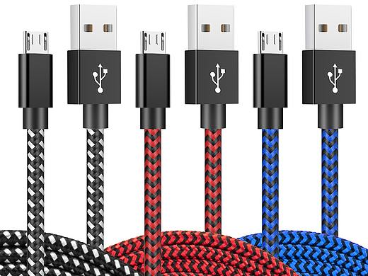 亚马逊美国站-3色数据线拍摄+精修设计