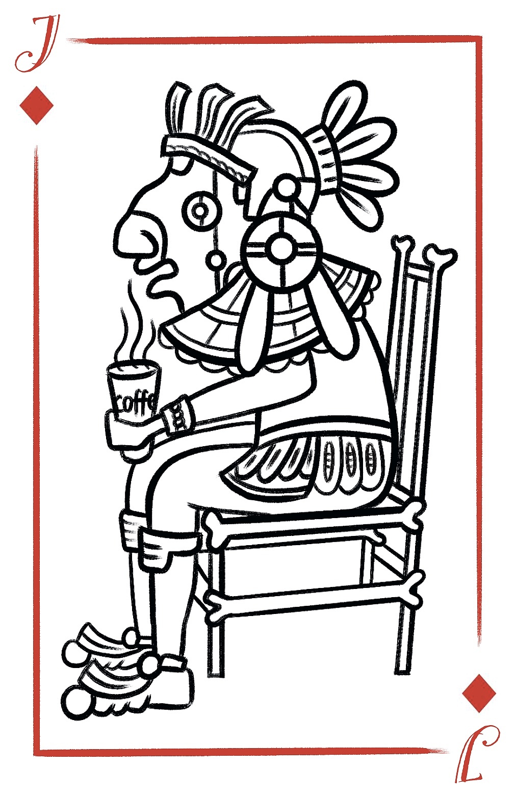 古玛雅文明与现代文明结合系列 扑克牌