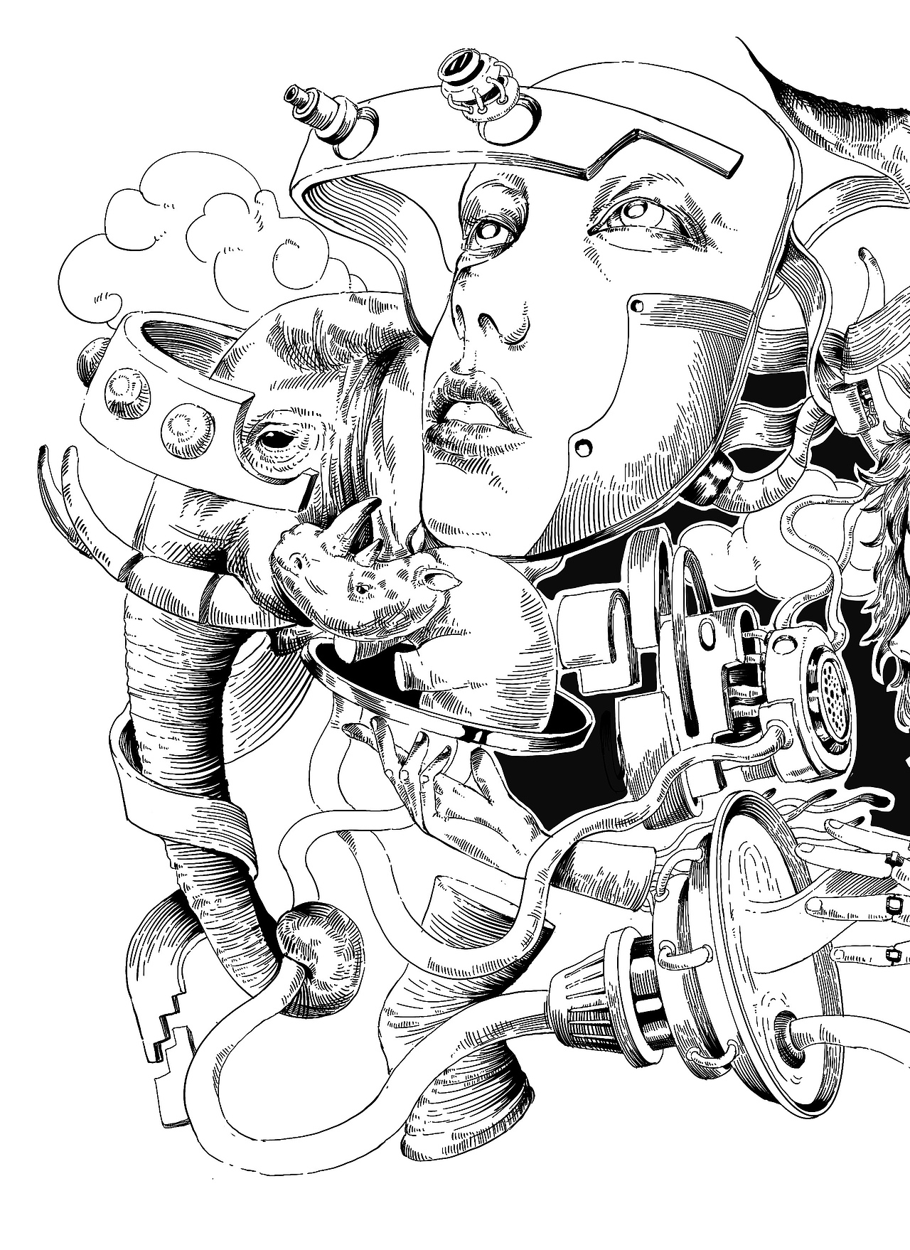 《未来幻想》（图ZMjA0MTY2MDU2） - 创作习作 - 站酷设计师RICK迁原创素材 - 站酷ZCOOL