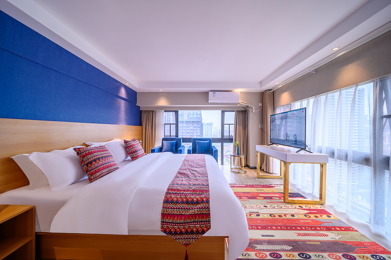 武汉吉舍酒店拍摄