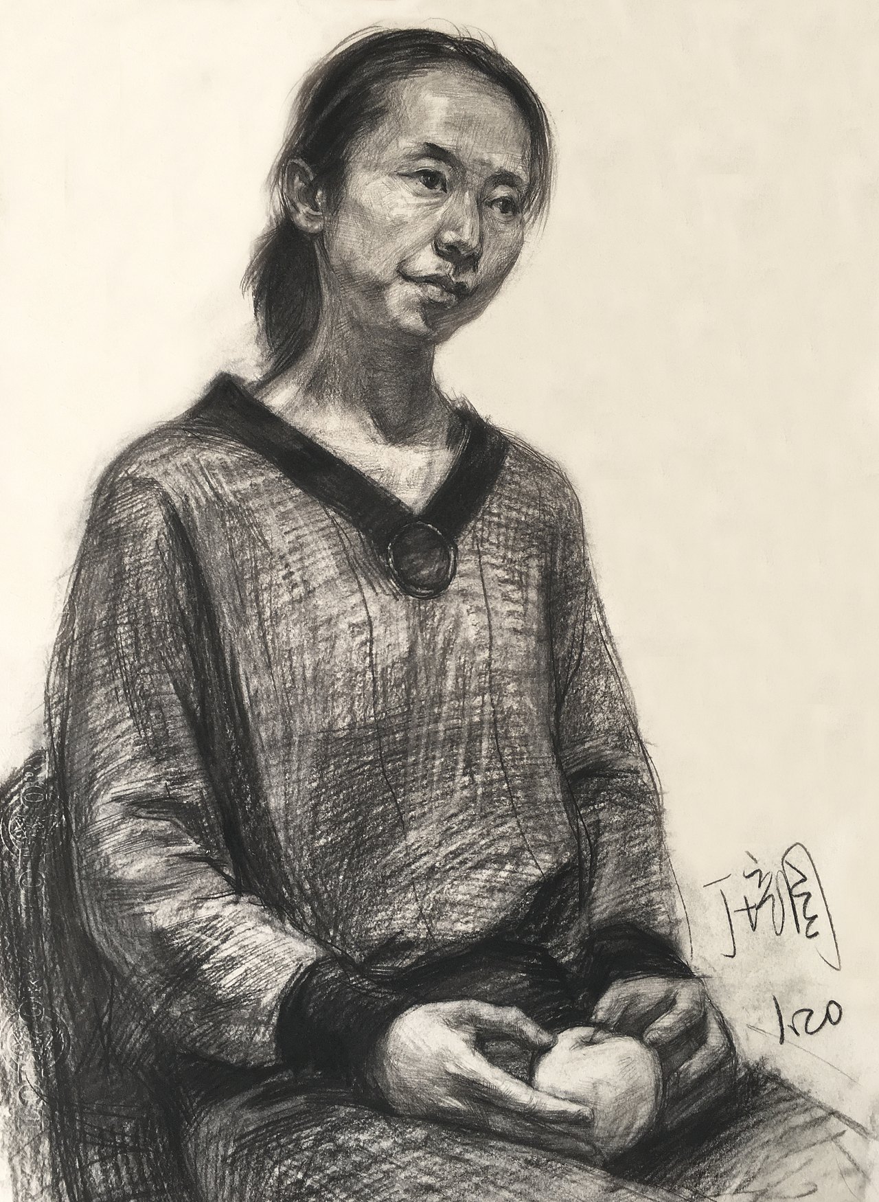 衍升画室素描全身像|高三学生作品(图ZMjgxNzQ3MTIw) - 绘画 - 站酷设计师衍升画室原创素材 - 站酷ZCOOL