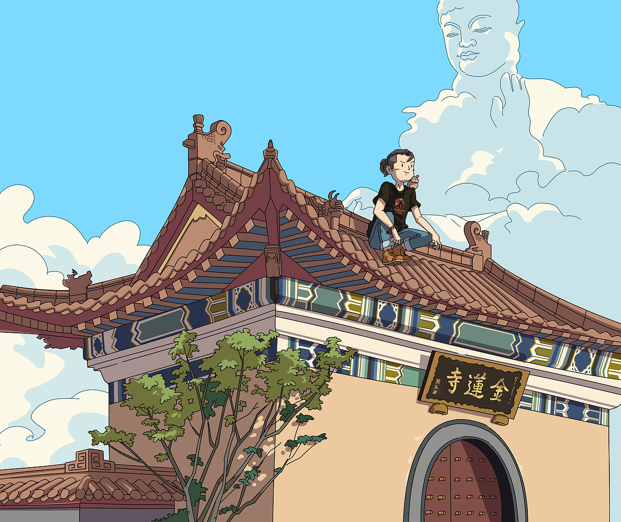 开启自由画师的2021（图ZMjgzNTM1MTY4） - 商业插画 - 站酷设计师锋漫必露原创素材 - 站酷ZCOOL