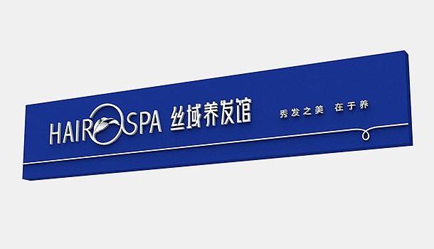 丝域养发馆品牌形象设计