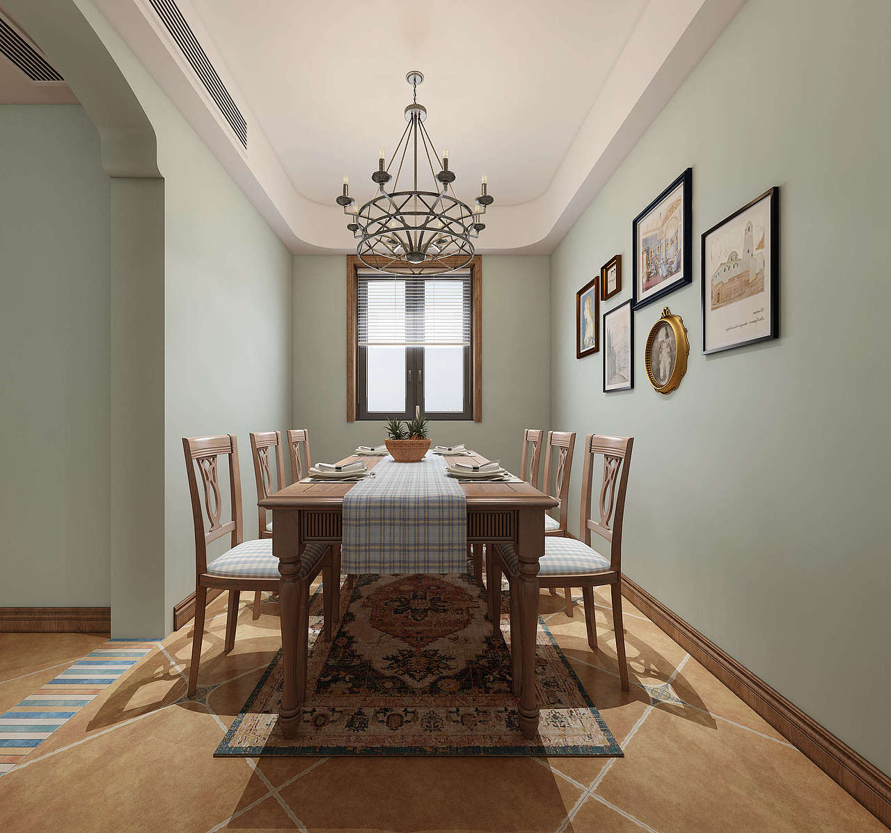 美式乡村家装效果图