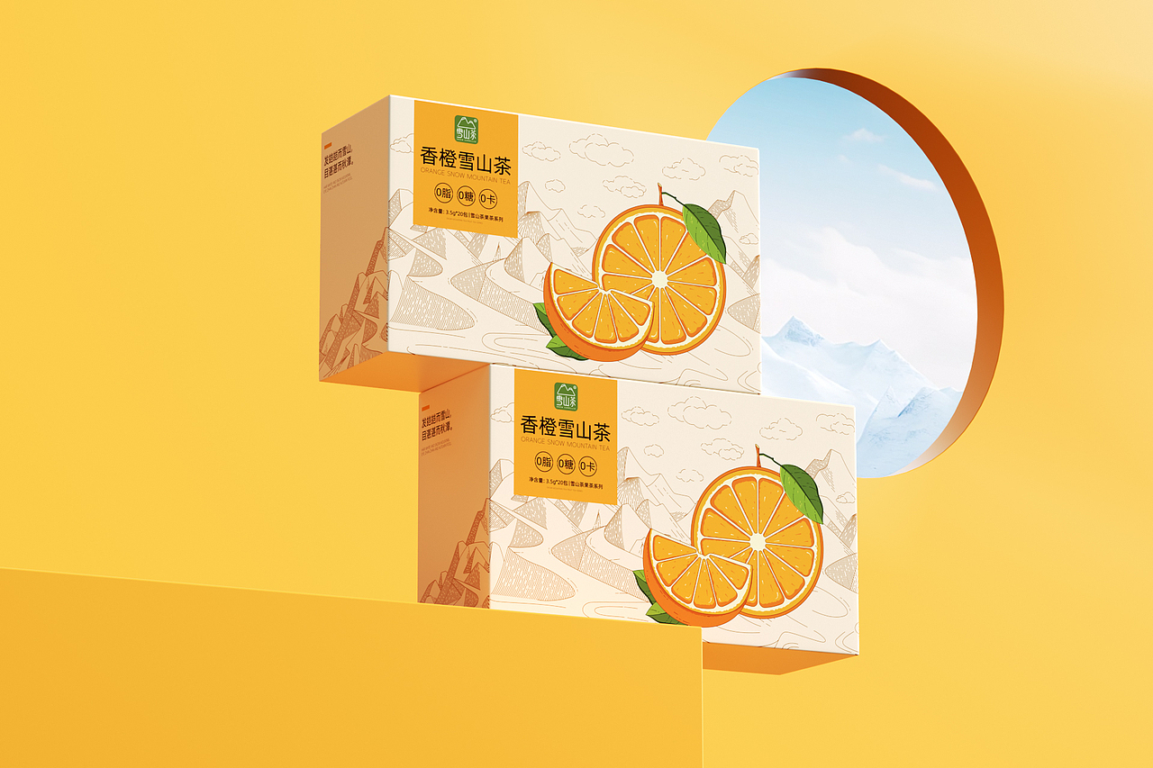 Snow camellia | 雪山茶品牌设计