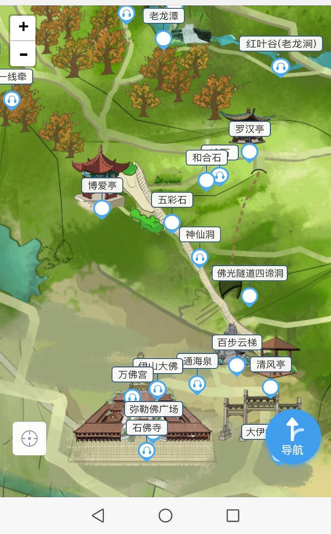 在线承接定制景园导览图 还原景区让你不迷路