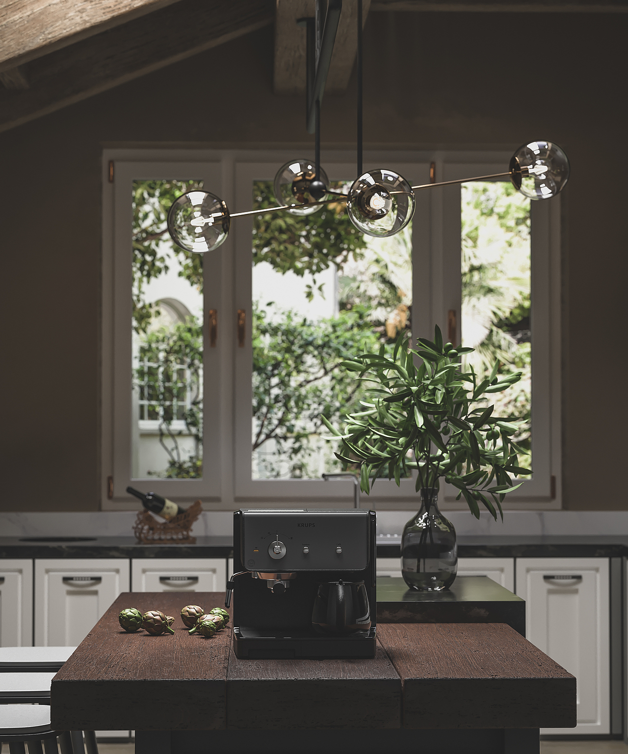 咖啡机/场景建模与渲染