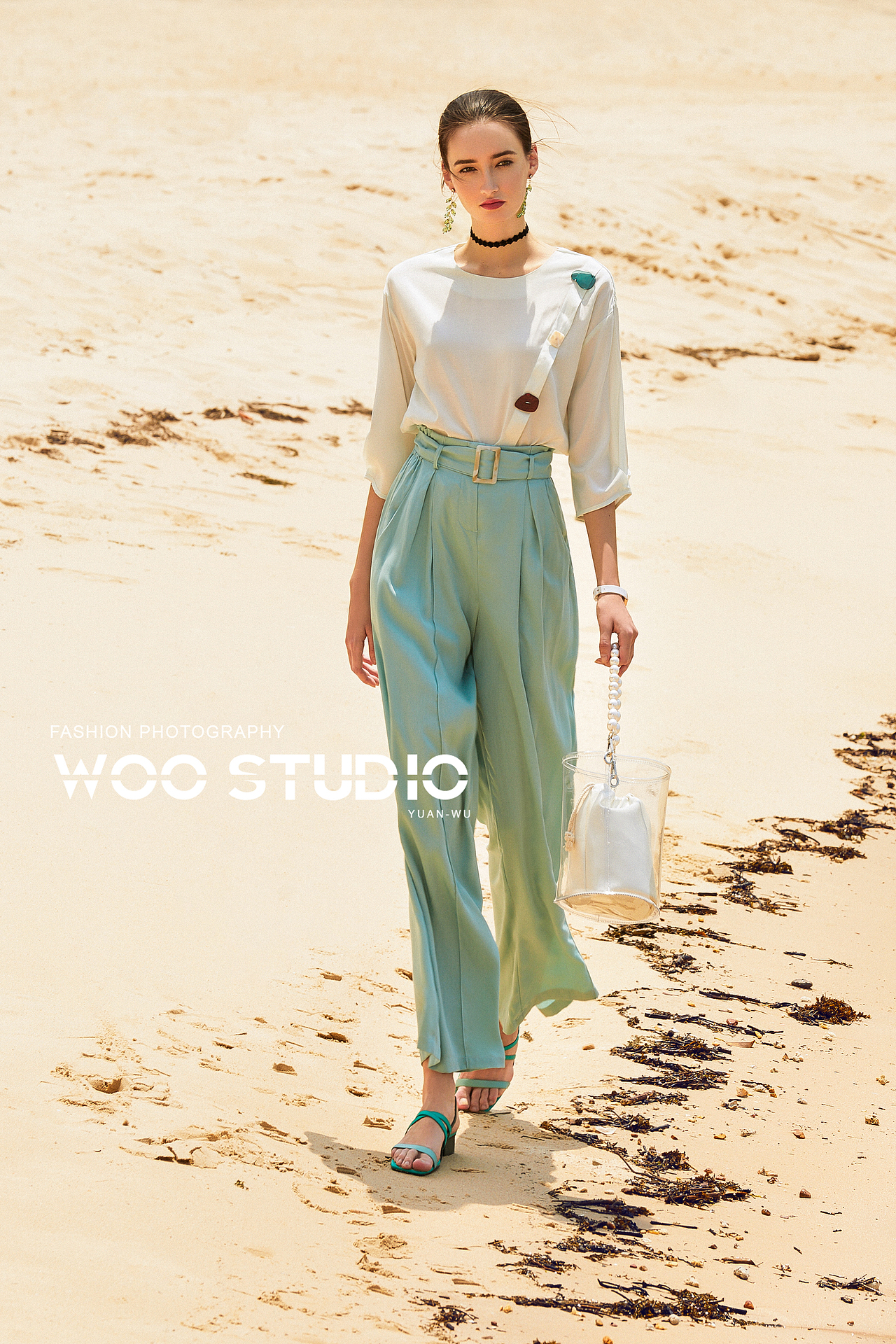 欧美模特外景拍摄 服装海景摄影 女装拍照外模拼拍图片（图ZMTgyOTE2MTI4） - 人像摄影 - 站酷设计师万星传媒原创素材 - 站酷ZCOOL