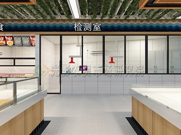 衡南紫荆园农贸市场效果图