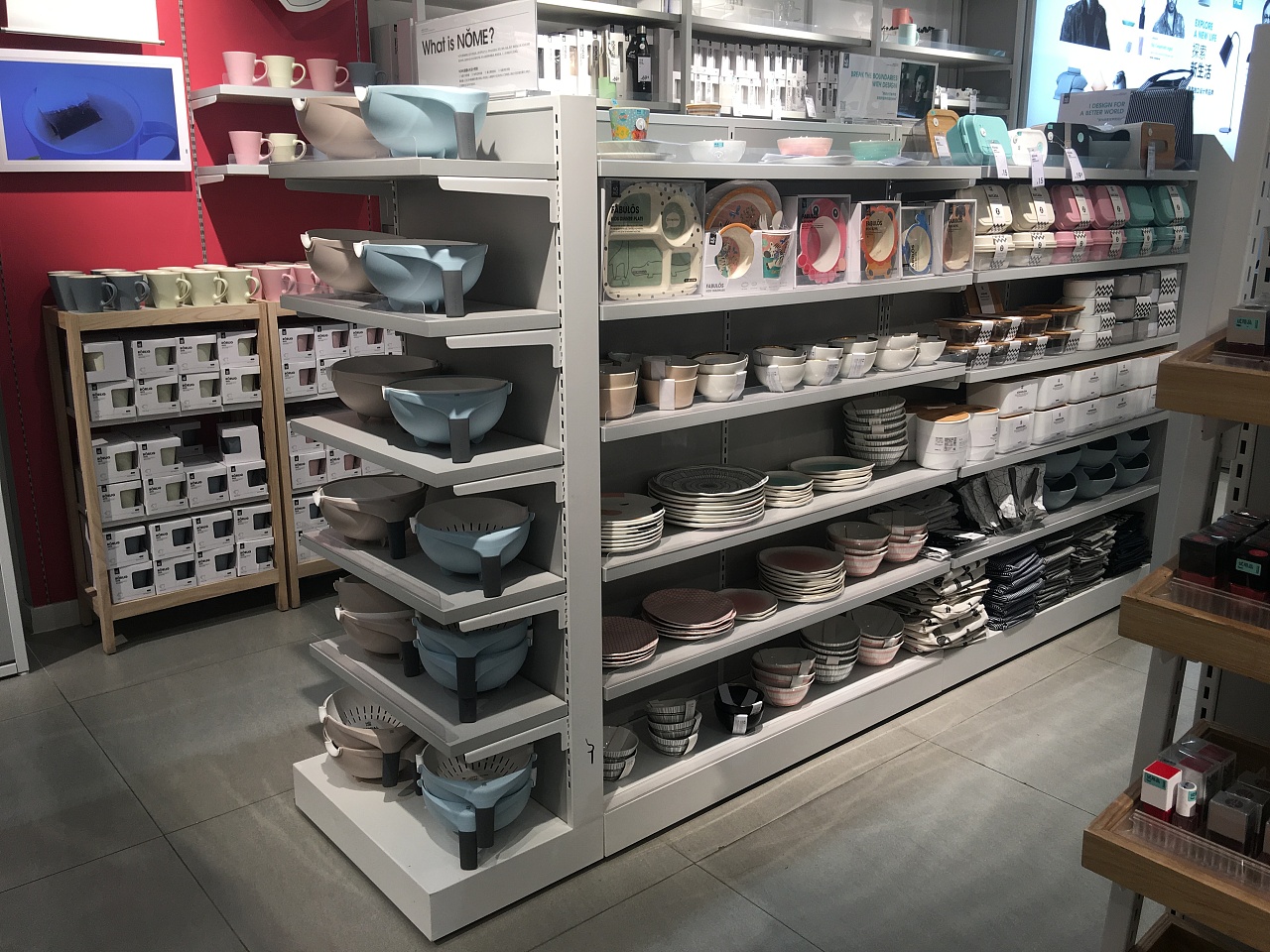 北欧简约nome家居用品货架厂诺米百货货架