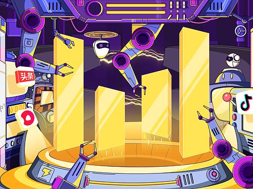 字节工厂（个人主页-ZNDcxMzgxOTI=） - 海报 - 站酷设计师悠丗小吏原创素材 - 站酷ZCOOL