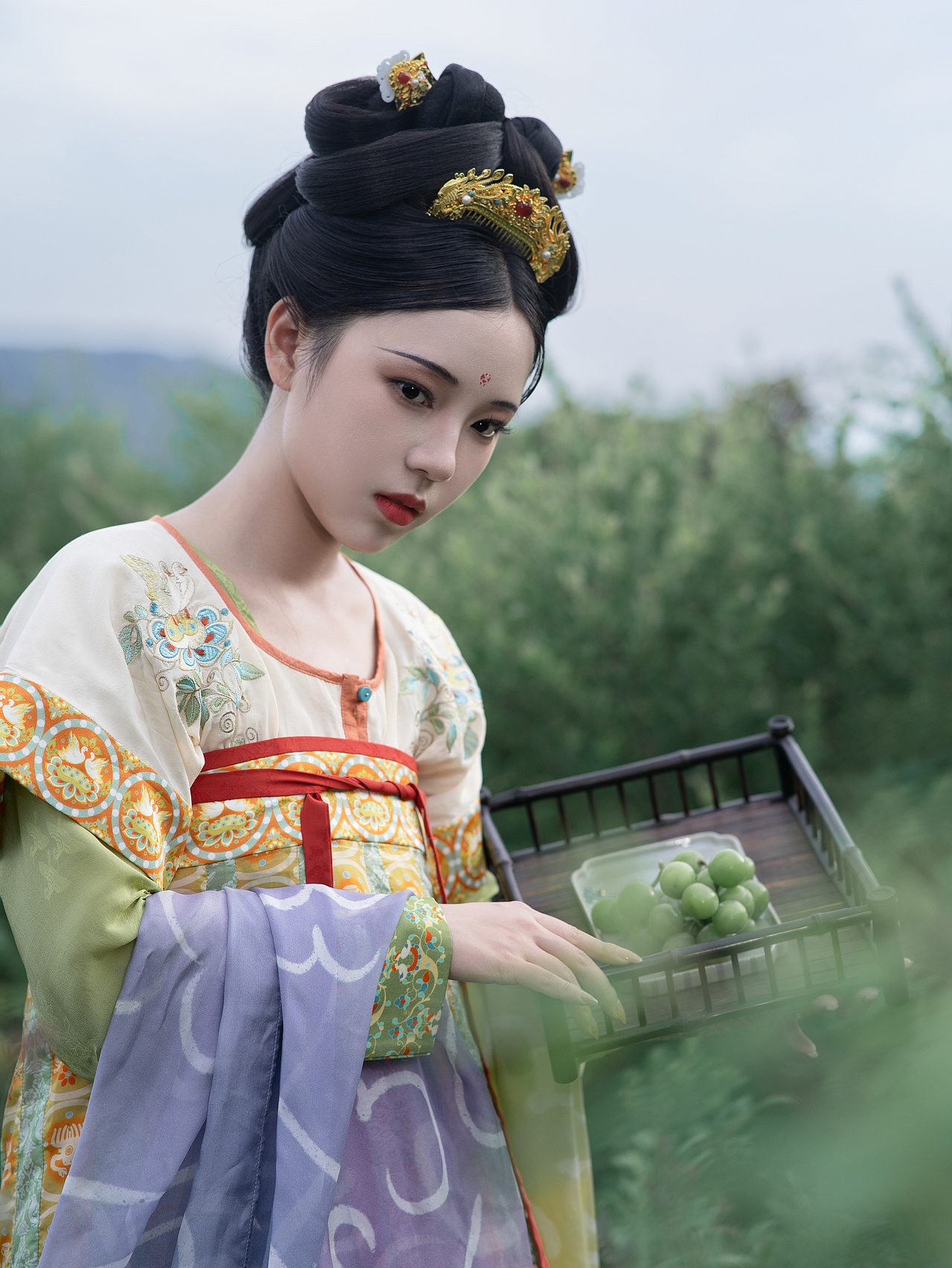 山气日夕佳，飞鸟相与还（图ZMzczNTM5ODI4） - 人像摄影 - 站酷设计师空岛爽子原创素材 - 站酷ZCOOL