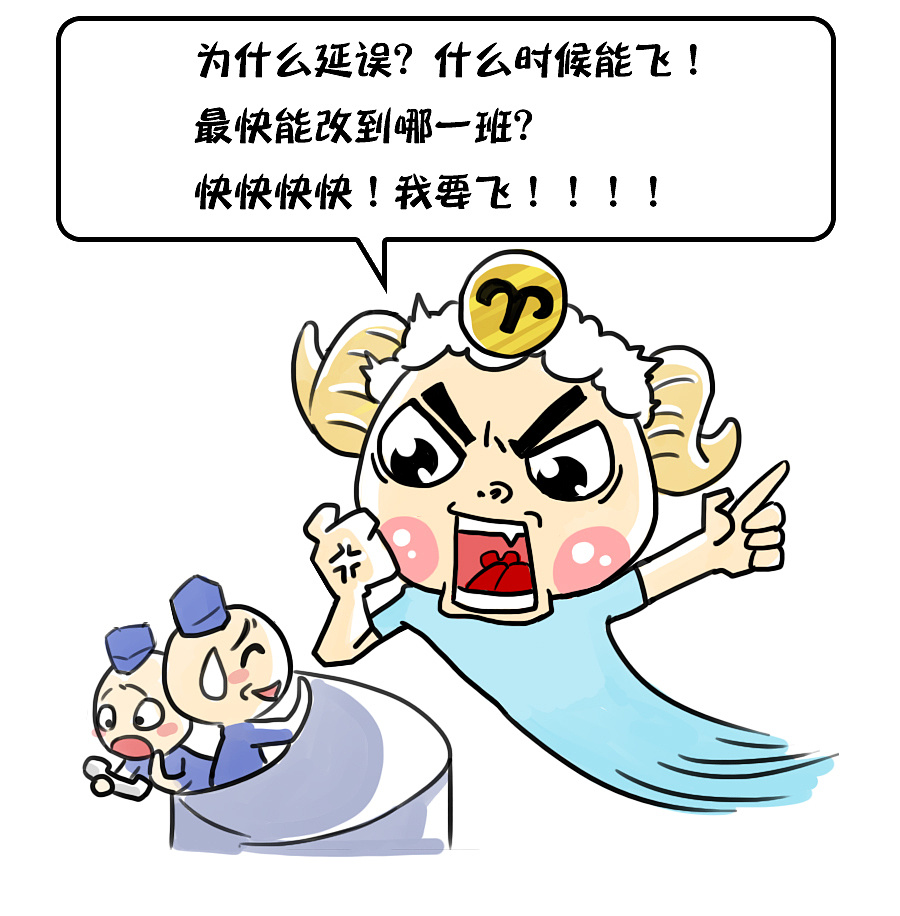 十二星座延误机