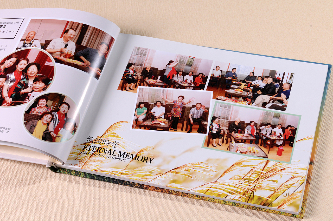 成都水电校水动同学毕业聚会纪念册设计-回味年少痴狂!（图ZMTg5NjY2ODM2） - 书籍/画册 - 站酷设计师顺时针纪念册定制原创素材 - 站酷ZCOOL