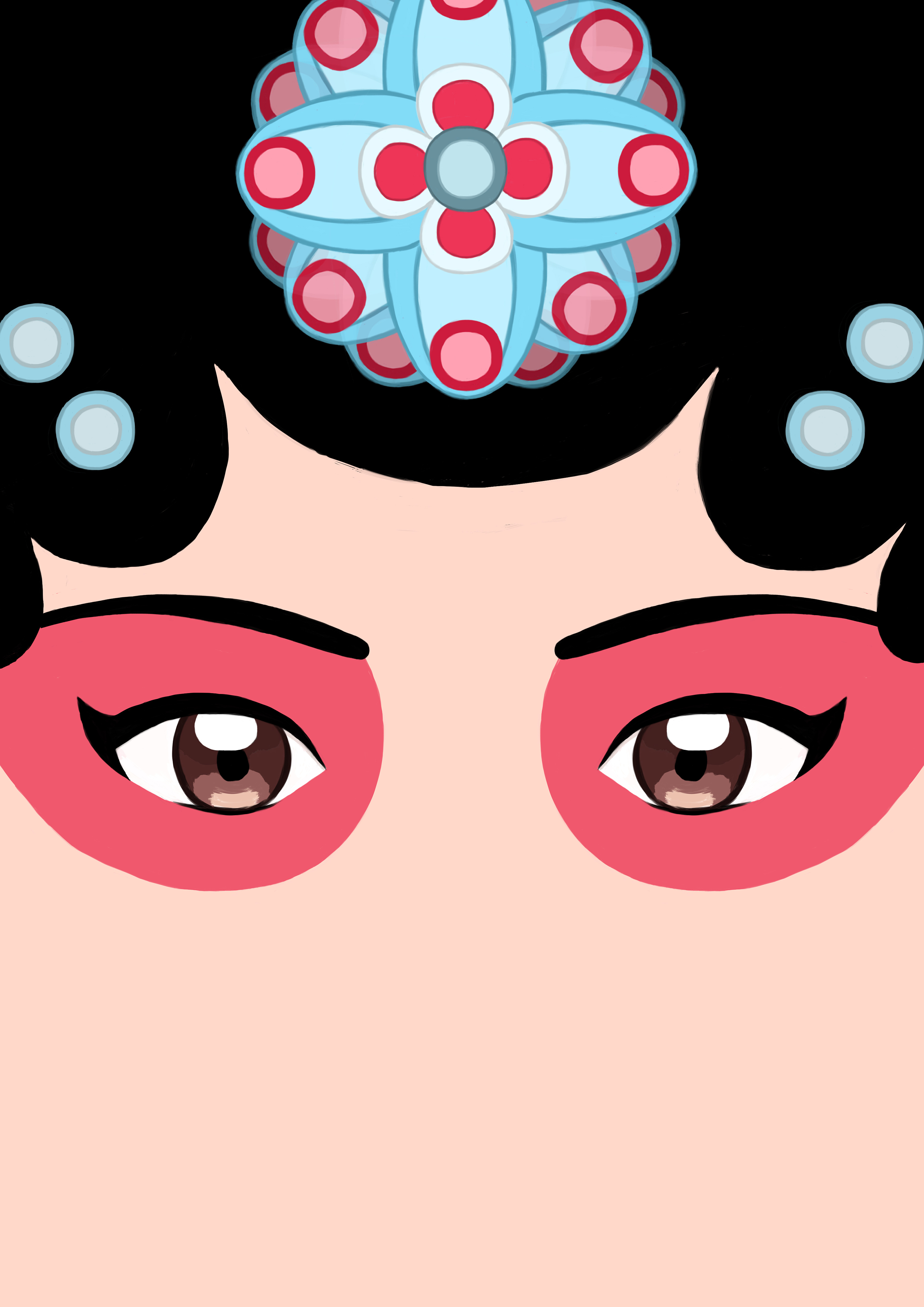 昆曲脸谱元素文创设计